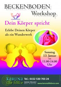 Yoga & Dein Körper spricht - Beckenboden @ Karuna Yoga Raum