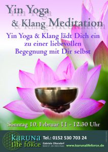 Yin Yoga Klang & Meditation