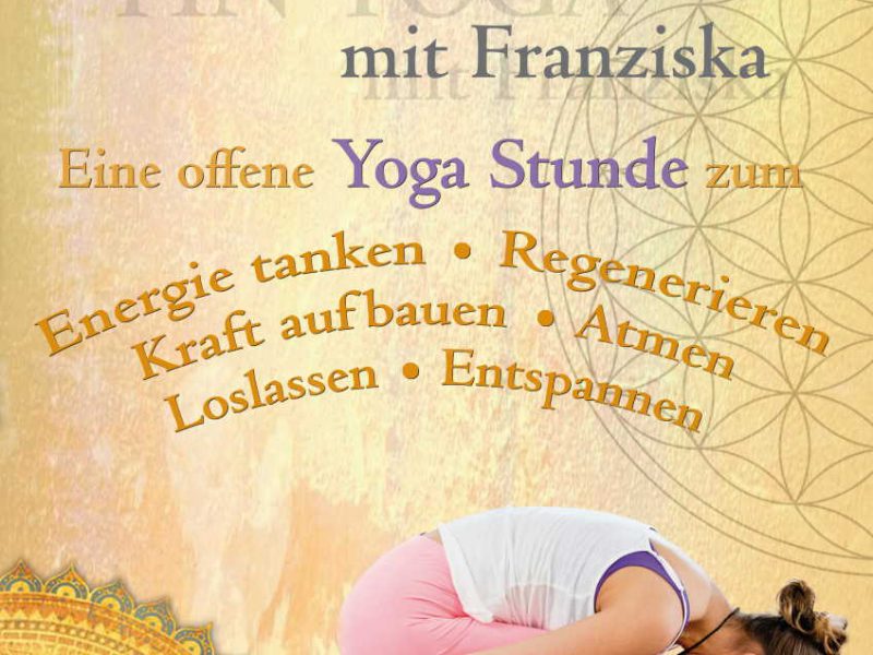 Yin Yoga mit Franziska Yin Yoga mit Franziska