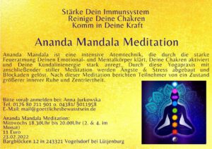 Ananda Mandala Meditation