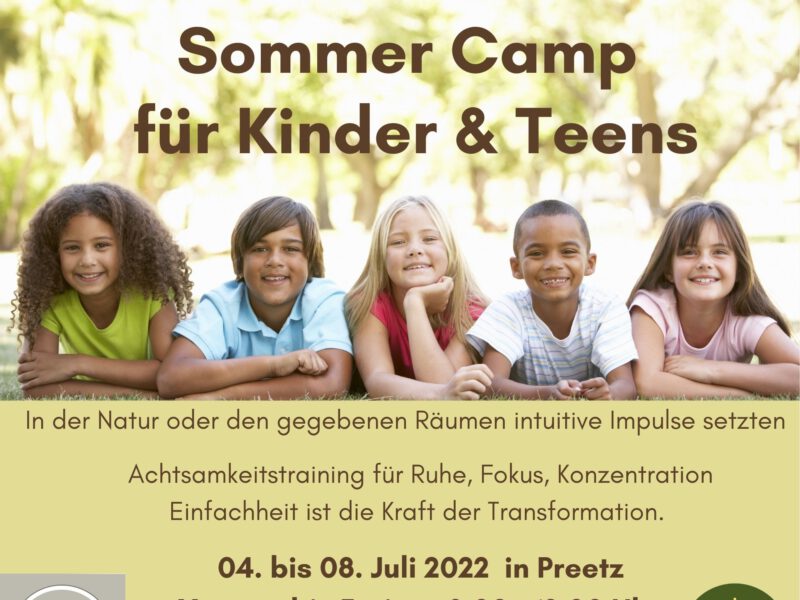 Unvergessliches Sommer Camp für Kinder und Jugendliche
