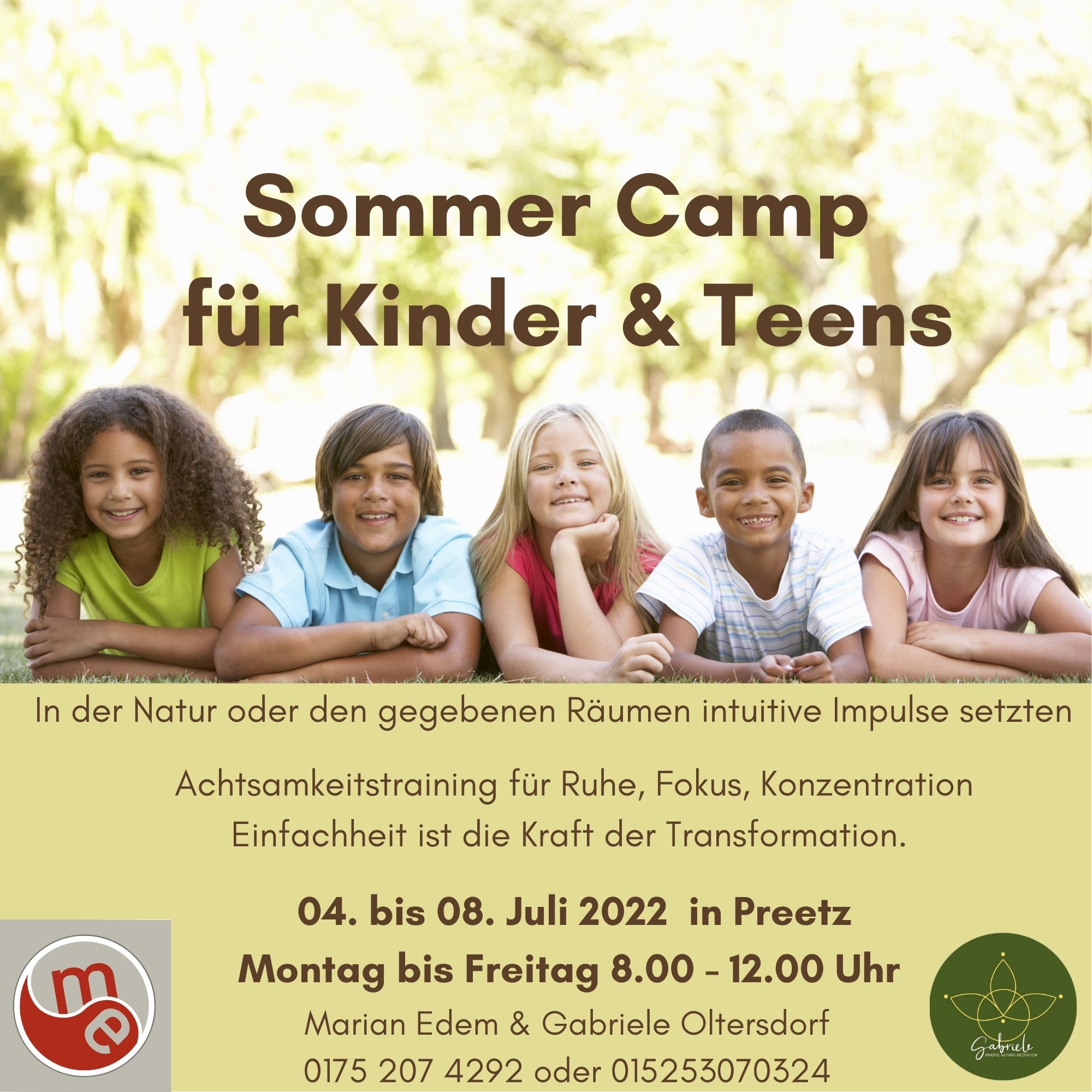 Unvergessliches Sommer Camp für Kinder und Jugendliche