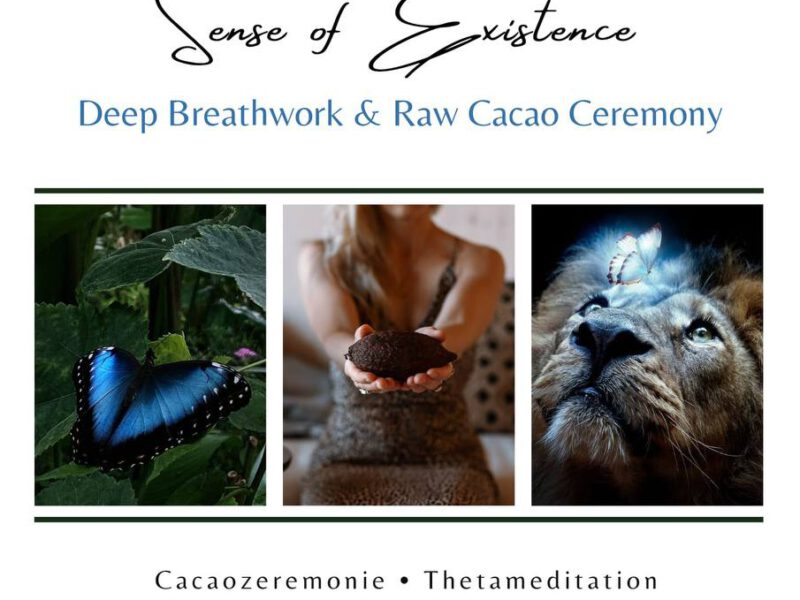 Freitag, der 13. Januar um 16.00 – 18 Uhr: Cacao Ceremony & Deep Breathwork mit Miri