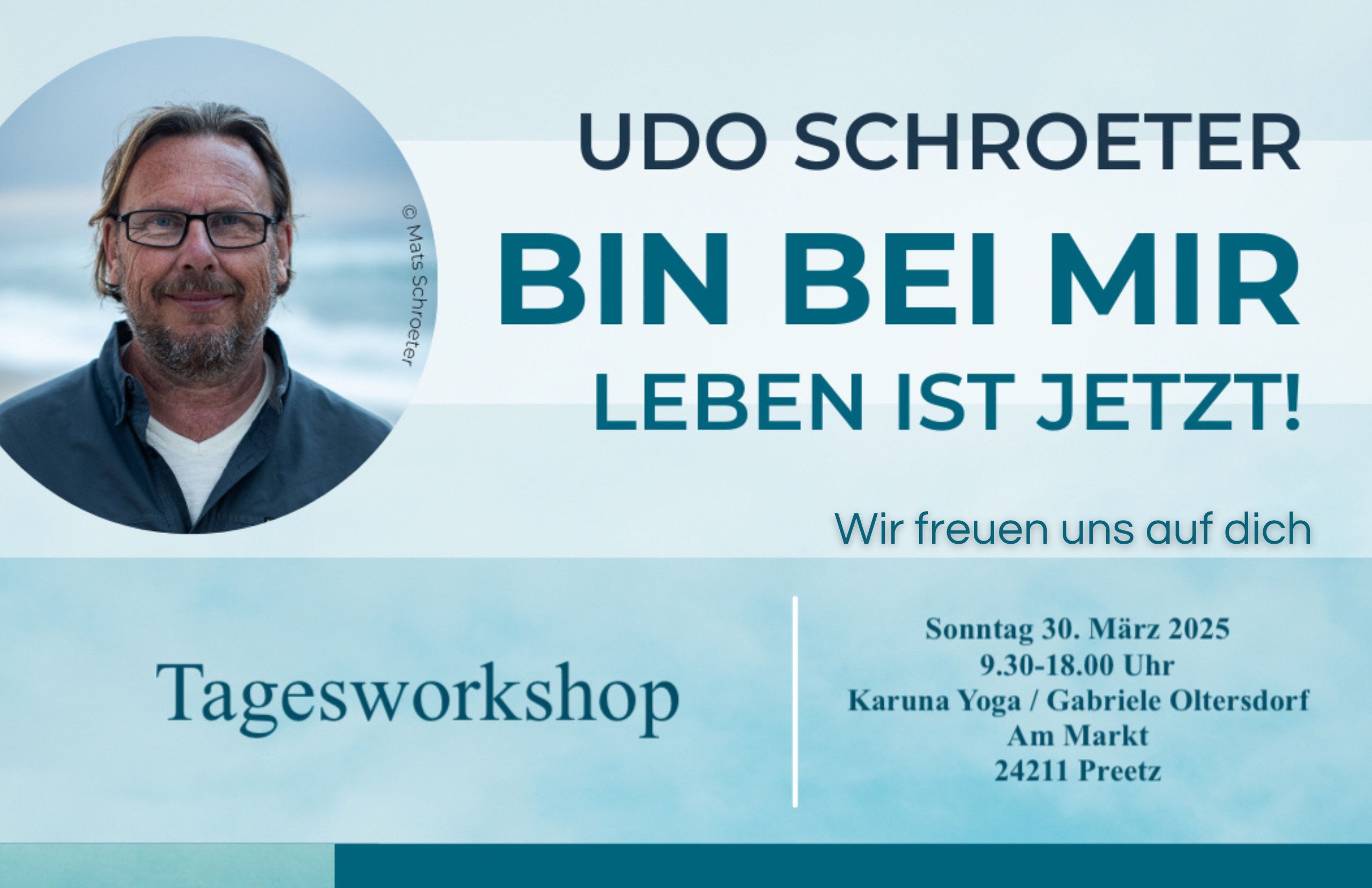 „Bin bei mir“ Workshop mit Udo Schröter