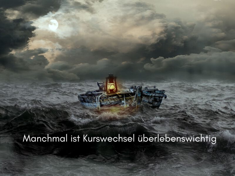 Manchmal ist Kurswechsel überlebenswichtig – eine Erinnerung aus der Karibik