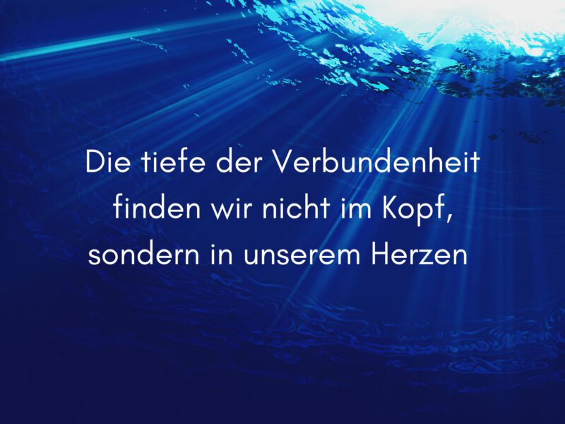 Tag 27 Sonnengrußreise zu mir Selbst: Die Tiefe der Verbundenheit finden wir nicht im Kopf, sondern in unserem Herzen