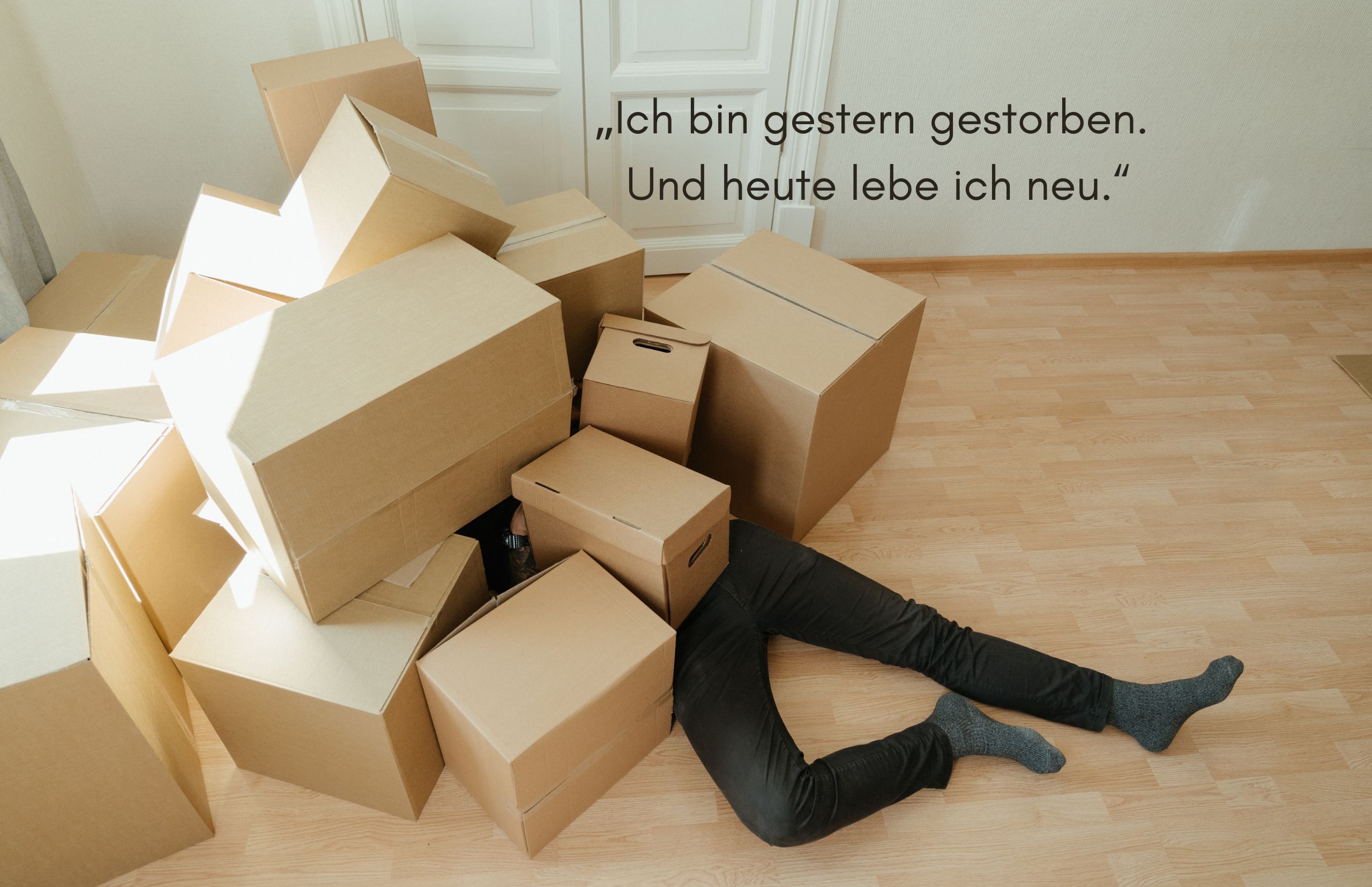 „Ich bin gestern gestorben. Und heute lebe ich neu.“