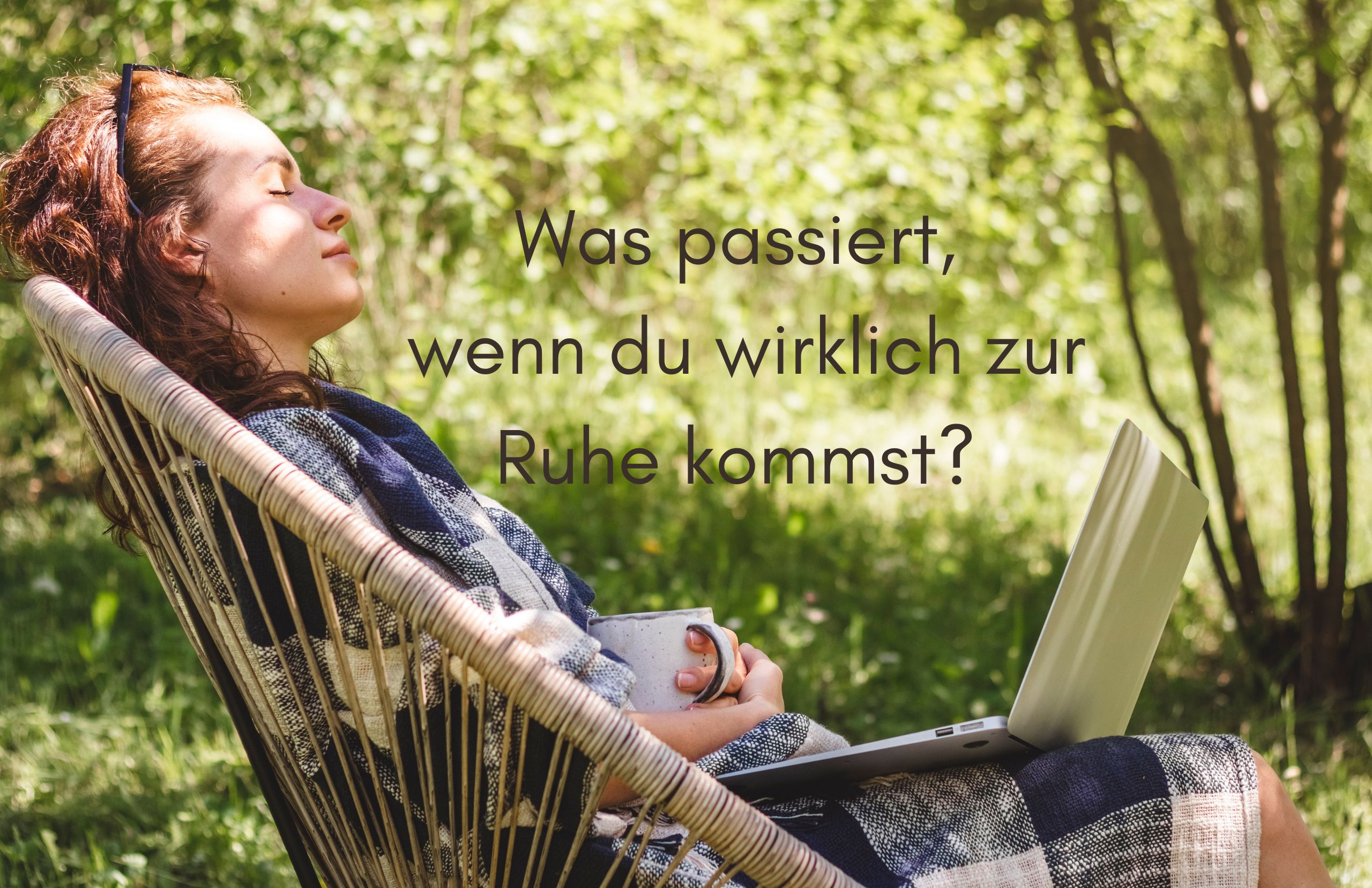 Wenn du aufhörst, dich zu treiben – und anfängst, dich zu spüren?