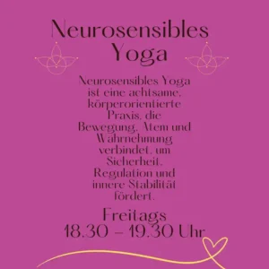 Neurosensibles yoga
