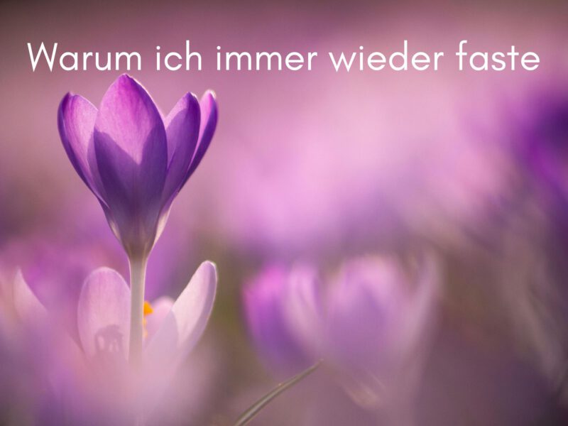 Fasten – Die Kunst, sich zu erinnern