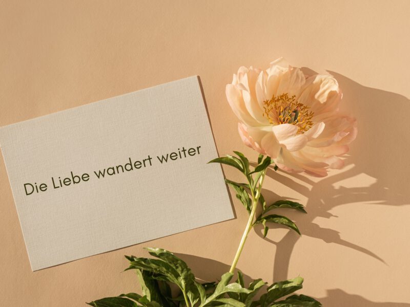 Die Liebe wandert weiter