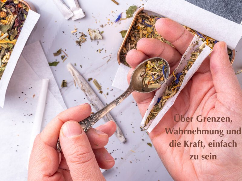 Über Grenzen, Wahrnehmung und die Kraft, einfach zu sein