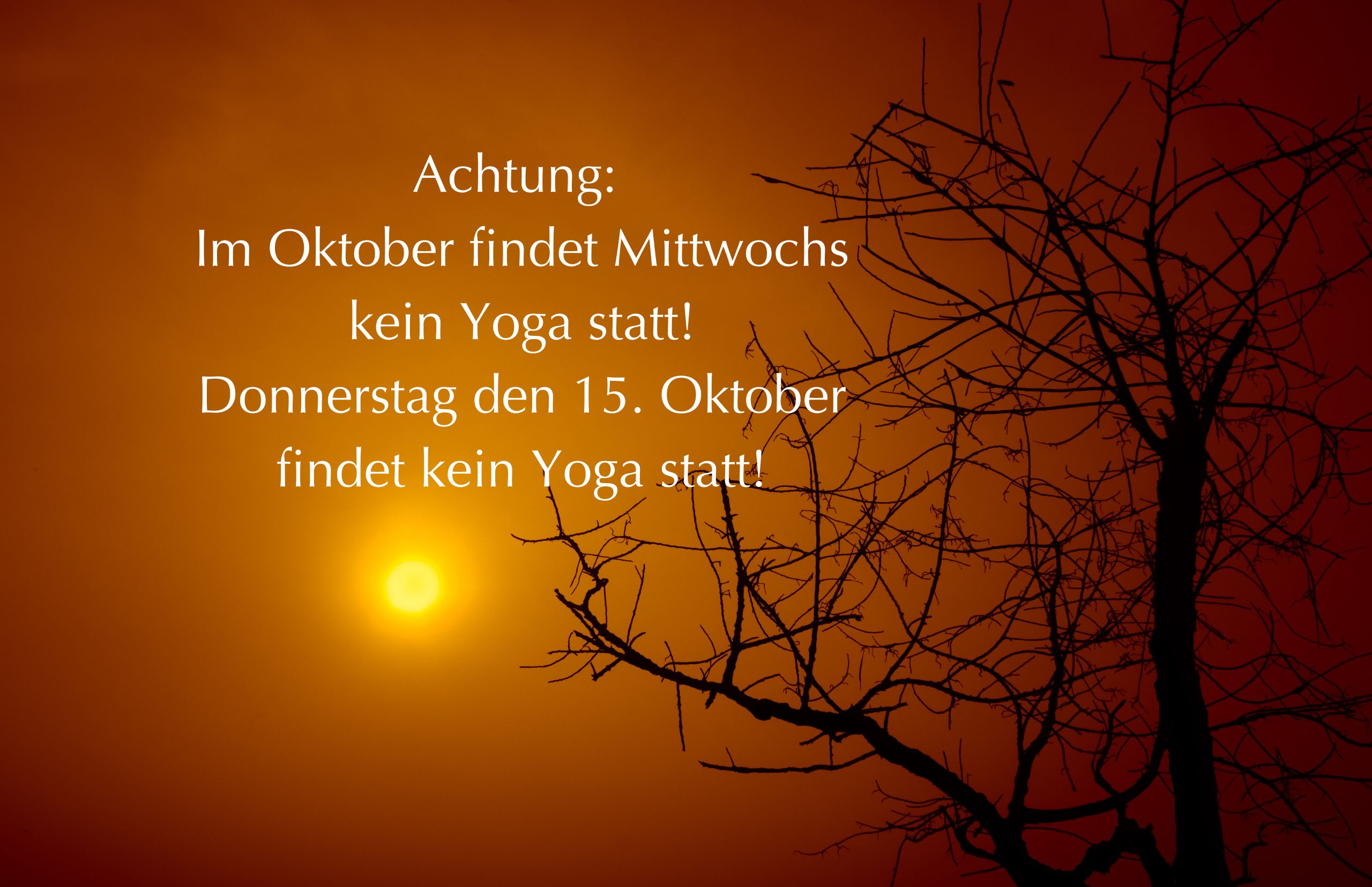 Ein bewegter Oktober liegt vor uns